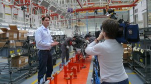 cnnlitex2303121 CNN засне специален репортаж за автомобилния завод на Литекс Моторс