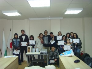 redcross1903121 БЧК проведе базово обучение на младите доброволци за оказване на първа психологична помощ при БАК